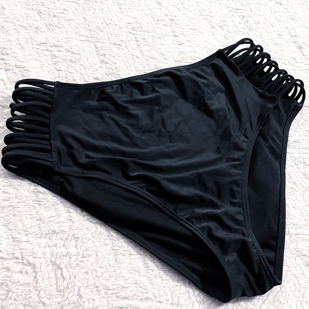 NWOT High Waisted Swim Bottoms